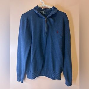 Polo Ralph Lauren blue quarter zip